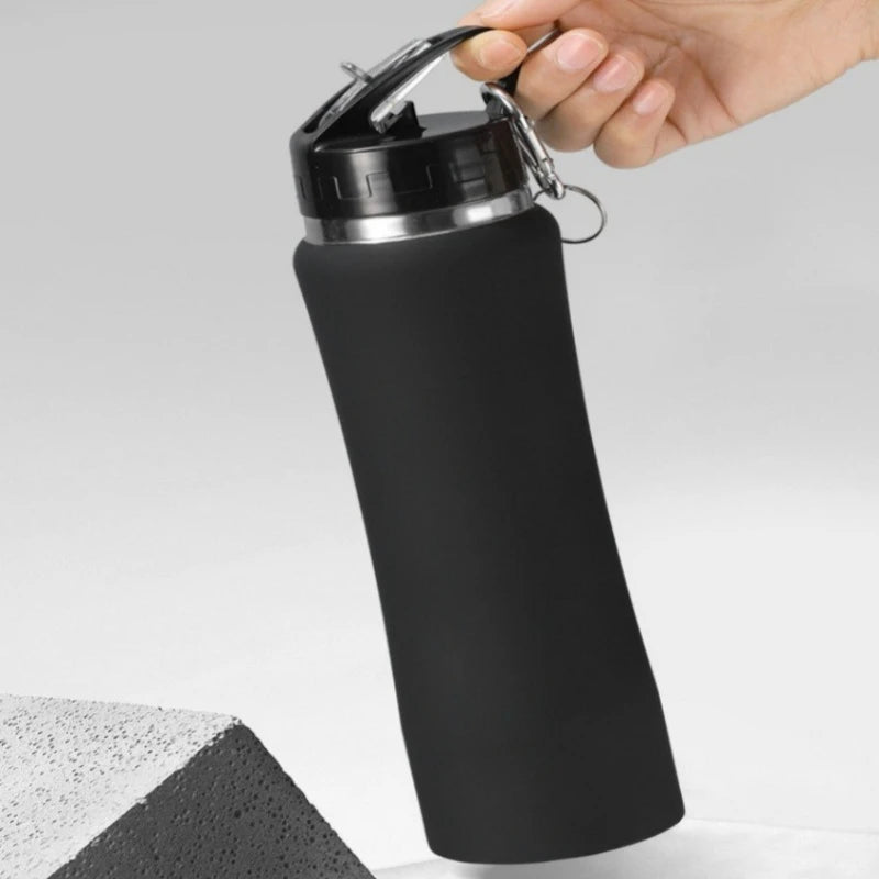 JUSTINLAU 600/750ML Thermos Cup Fruit Mug Kids Straw Cup Vacuum Flasks Stainless Steel Travel Thermal Water Bottles Thermal Mug