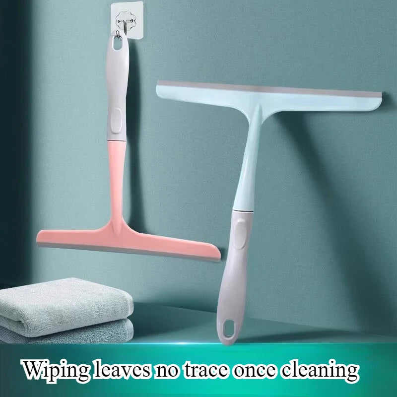 Wiper Household Silicone Wiper Blade Glass Artifact Bathroom Double-sided Special Scraper Window Cleaner Cleaning