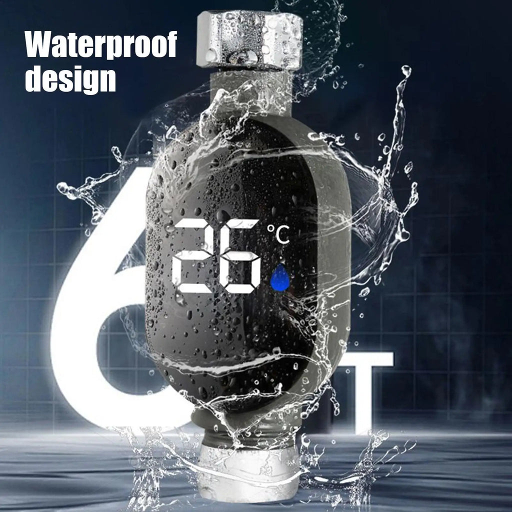 1Pc Bathroom LED Display Home Water Shower Thermometer Water Accurate Temperature Measurement Meter Bathroom