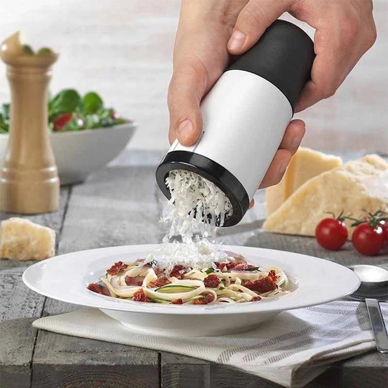 Cheese Grater Cutter 2 Type Blade Kitchen Gadget Chocolate Grater DIY Butter Food Mill Cheese Grater Slicer ABS Stainless Steel