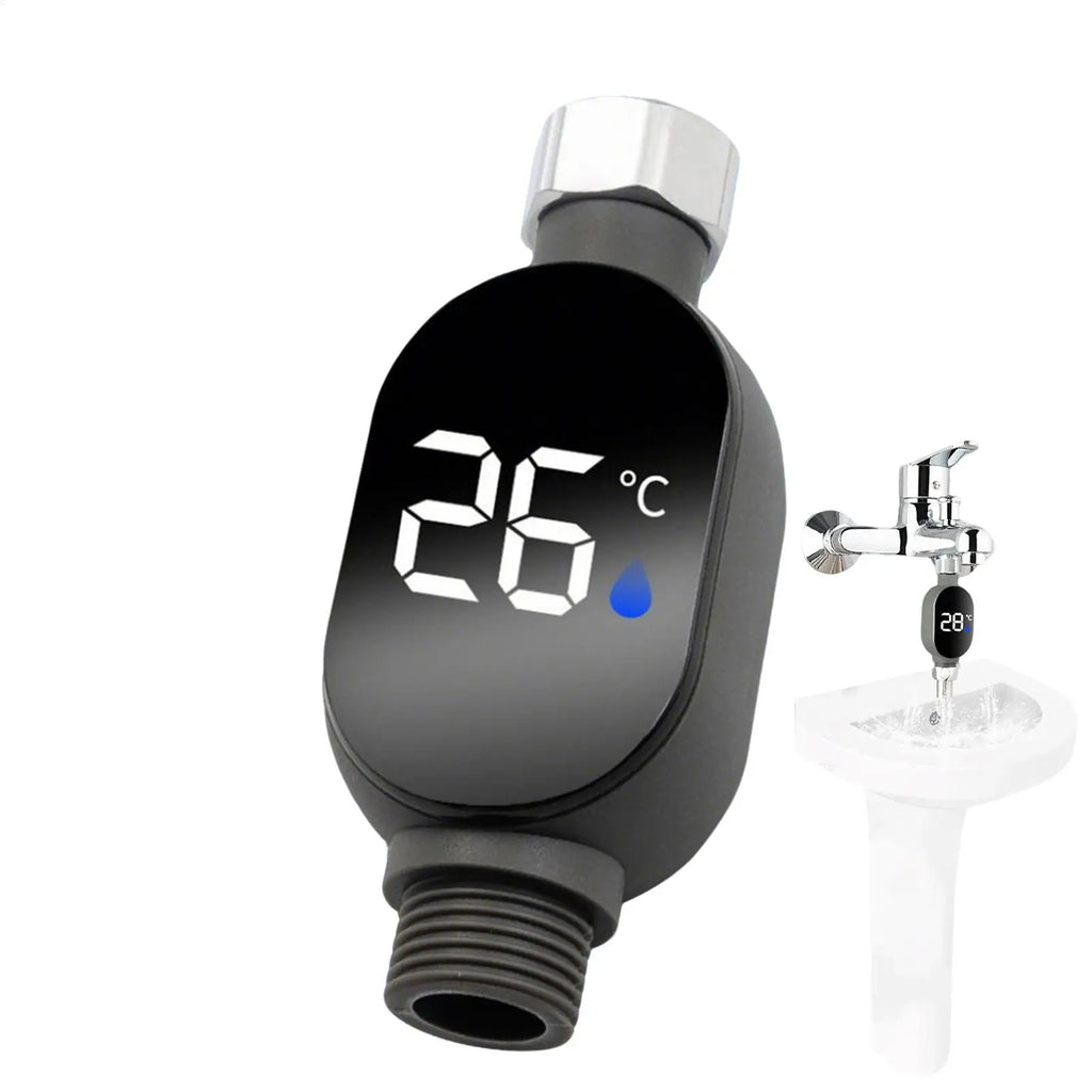 1Pc Bathroom LED Display Home Water Shower Thermometer Water Accurate Temperature Measurement Meter Bathroom