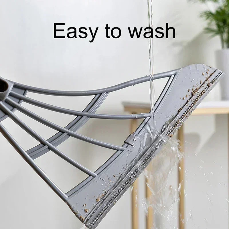 Magic Silicone Cleaning Tool – Hair & Dust Collector for Bathroom, Floor & Toilet Areas