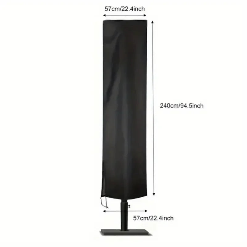 Universal Parasol Cover Waterproof Oxford Fabric Outdoor Cantilever Umbrella Cover for Garden Patio Furniture